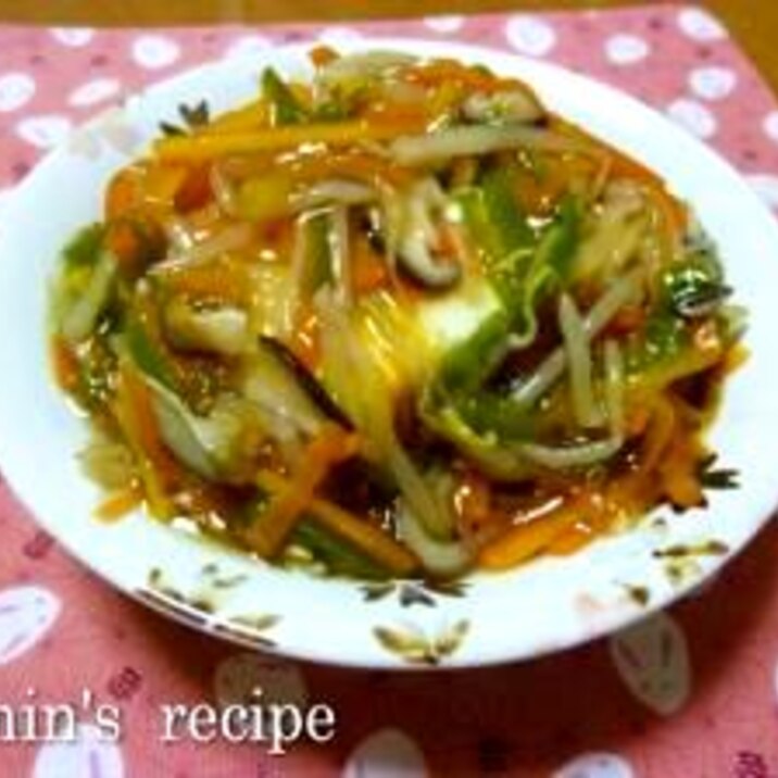 野菜たっぷり～あんかけ豆腐